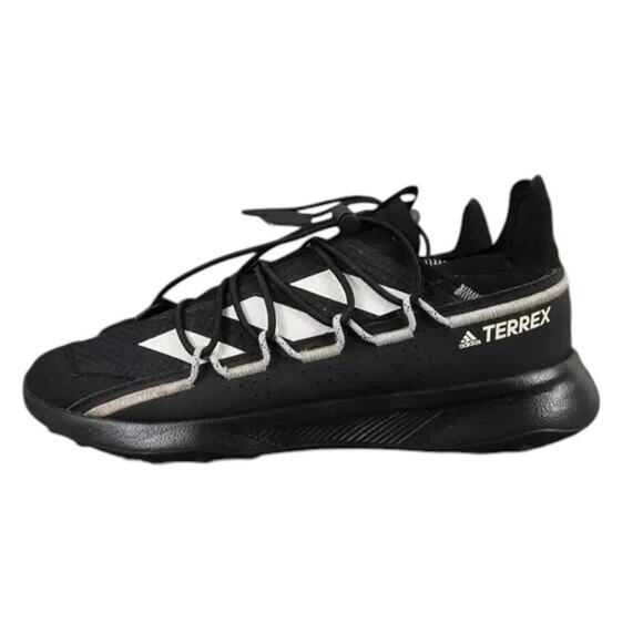 Adidas Shoes Mens 10.5 Sneakers Terrex Voyager 21 Athletic Trainer Running Black - Picture 3 of 16